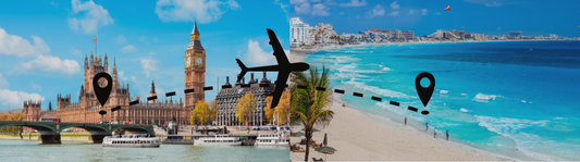 New London-Cancún Flight: A Direct Bridge Between the Mexican Caribbean and the United Kingdom